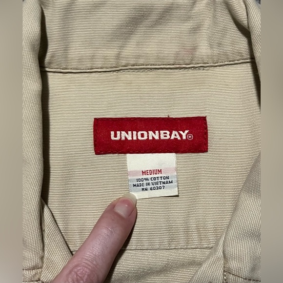 Union Bay Beige/Khaki Utility Button Up Jacket - Women’s Sz Medium - Picture 7 of 9